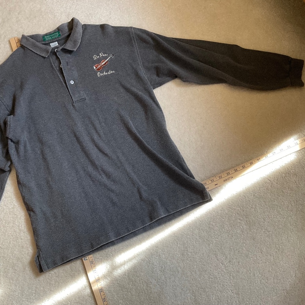 De Pere Orchestra long sleeve polo shirt